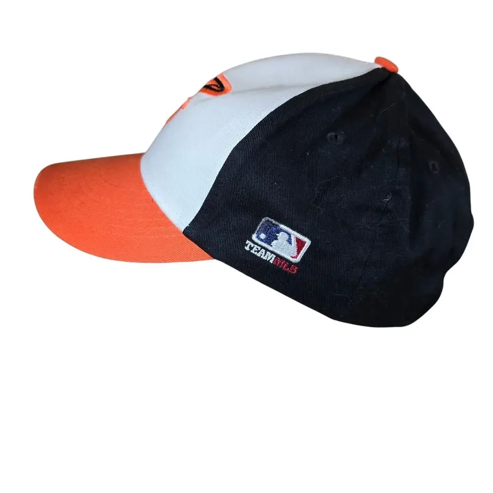 Team MLB Baltimore Orioles Hat OC Sports Strapback Hook Loop Baseball Cap YOUTH